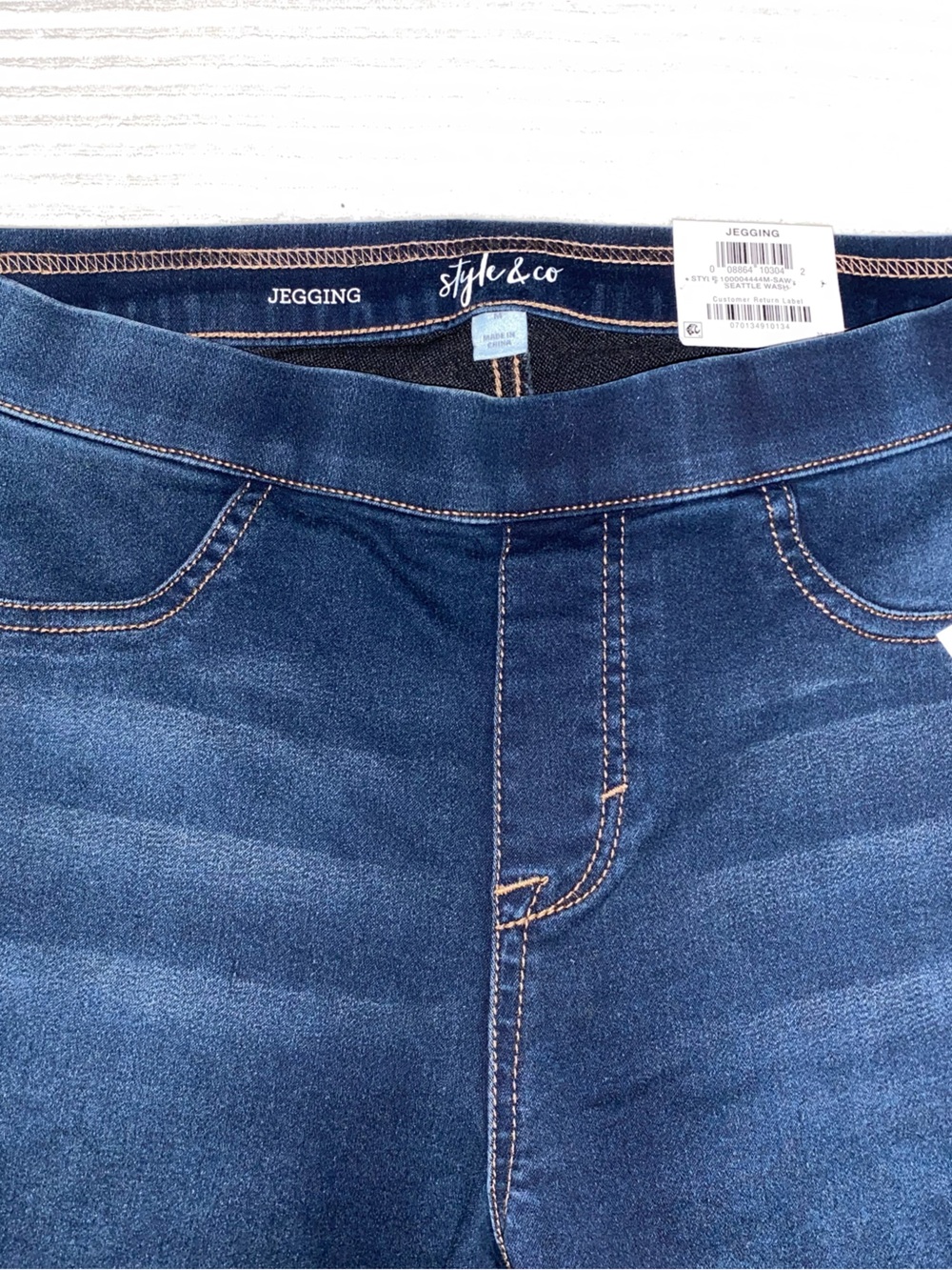 Style & Co. Dark Blue Jeggings